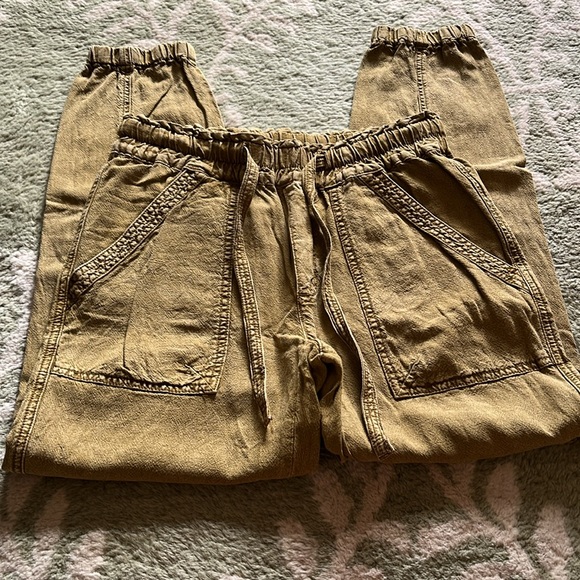 Anthropologie Drawstring Pants - Picture 2 of 6